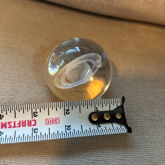 Crystal Ball 60mm Crystal Balls with Stand Decorative Ball Milky Way Galaxy - Picture 7 of 10